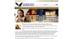 Desktop Screenshot of crownedeaglebank.com